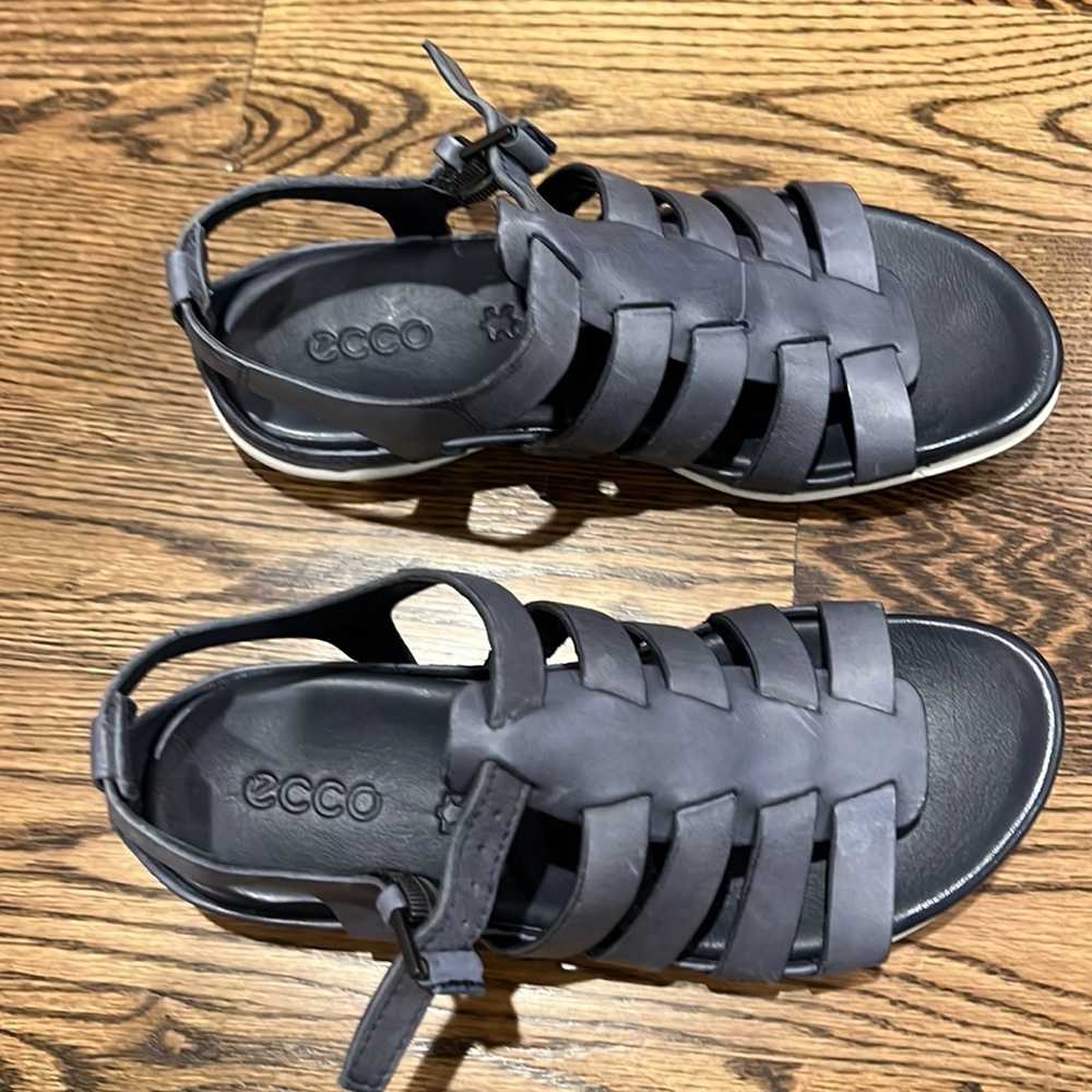 Ecco Marine Size 36 Flash Strappy Sandals